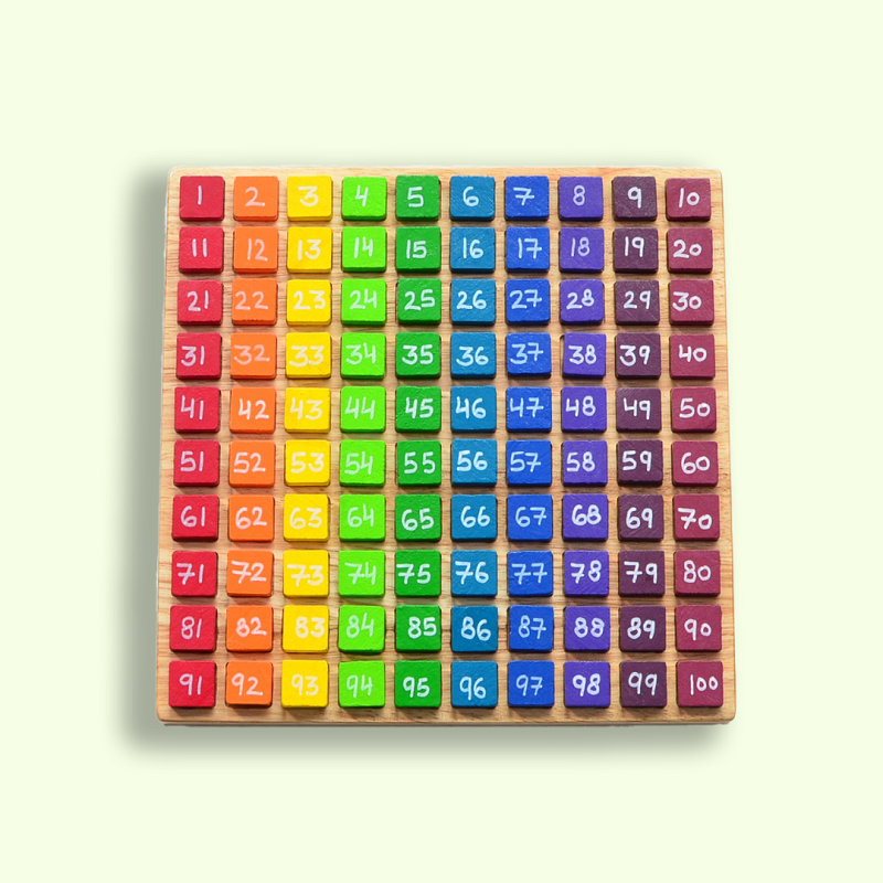 Learn 1-100 Counting with Anantpatal 100 Frame